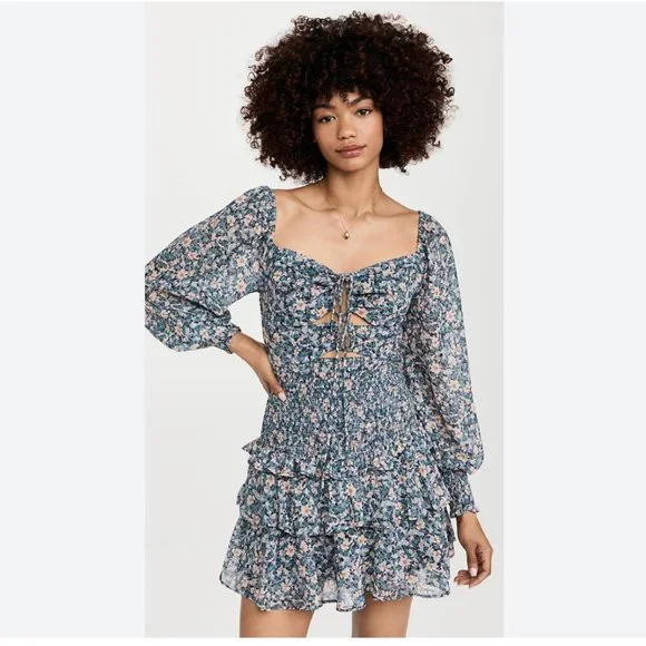 Astr | Dresses | Astr The Label Long Sleeve Dress Marietta Dress | Poshmark